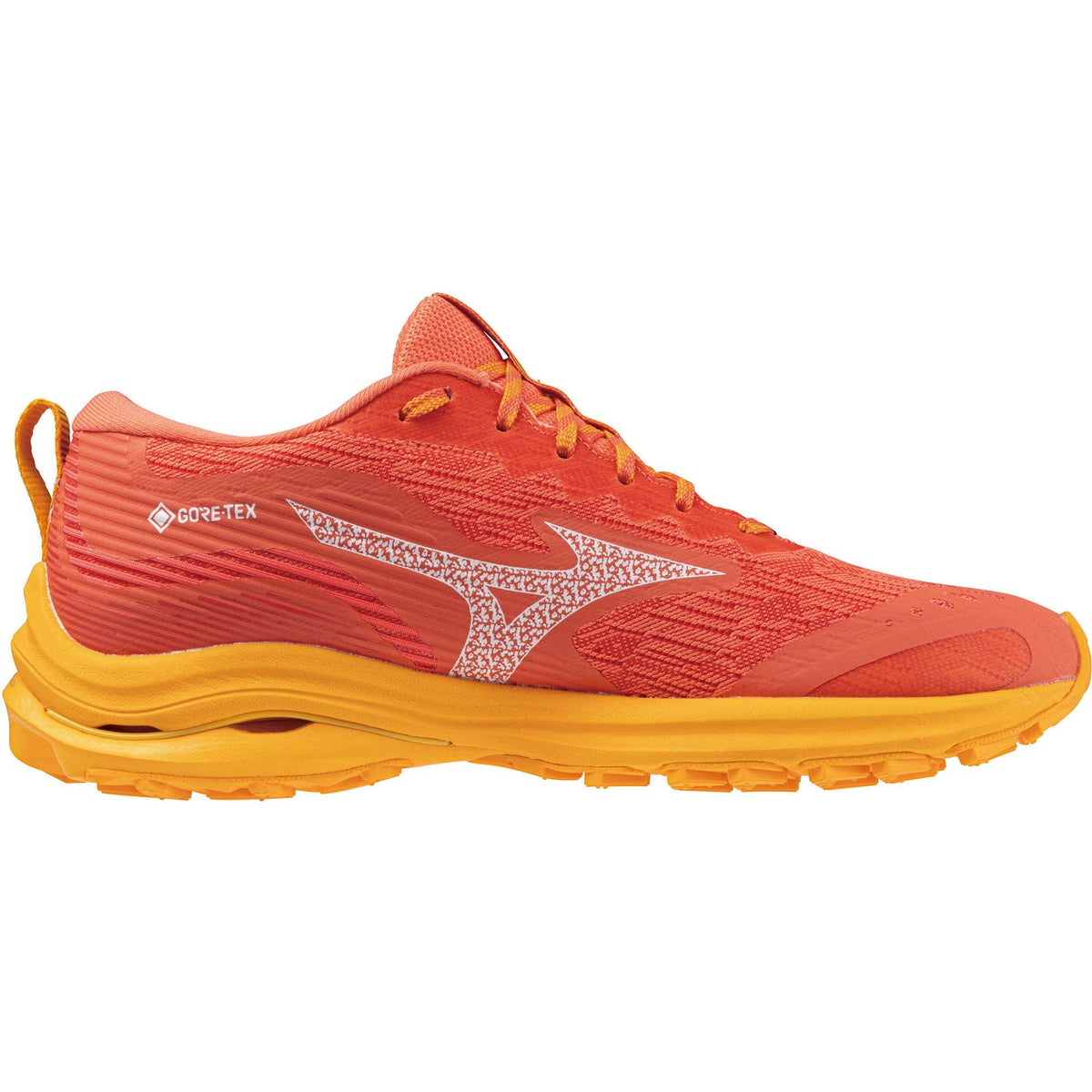 Mizuno Wave Rider GORE-TEX Women's Running Shoes - Orange - View 3