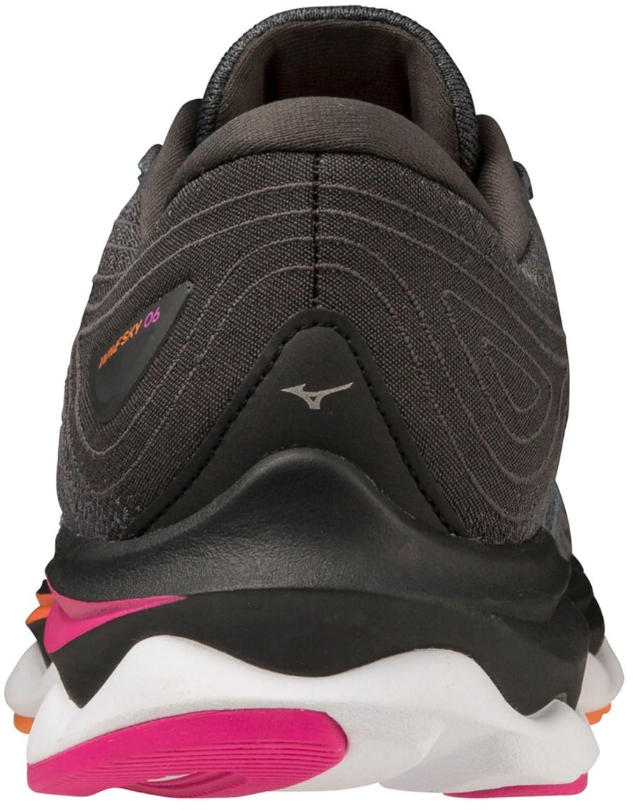 Mizuno Wave Sky 6 Women's Running Shoes - Grey - View 5