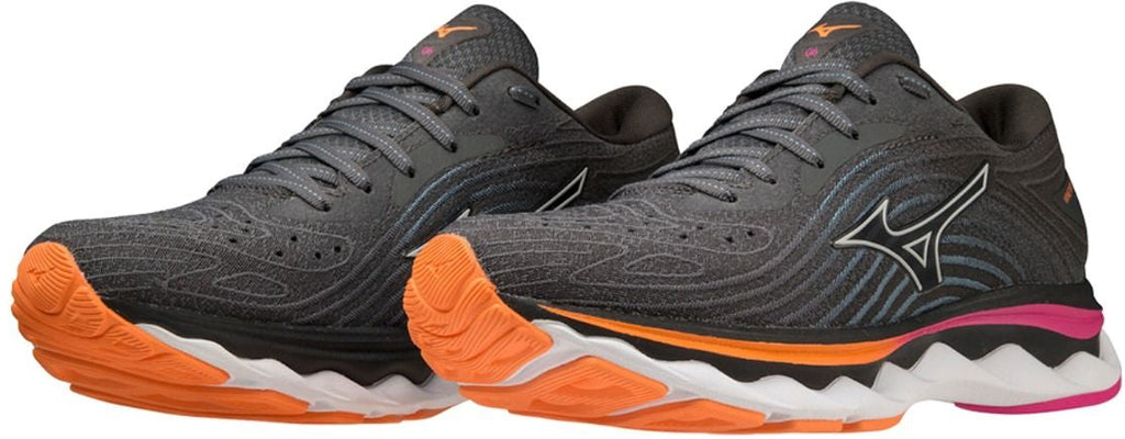 Mizuno Wave Sky 6 Women's Running Shoes - Grey - View 6