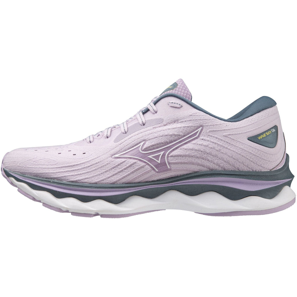 Mizuno Wave Sky 6 Women's Running Shoes - Purple - View 1
