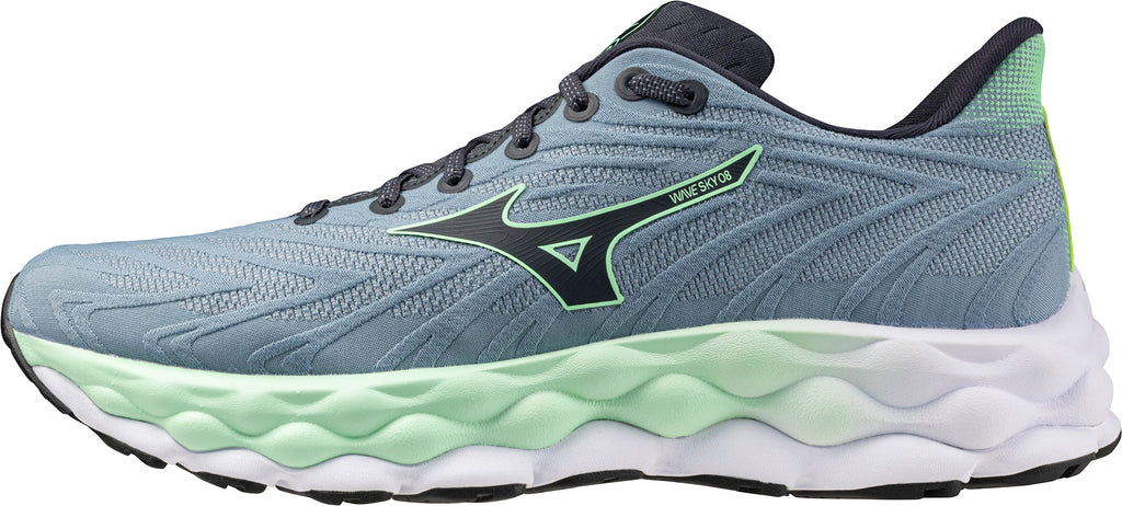 Mizuno Wave Sky 8 Men's Running Shoes - Blue - View 1