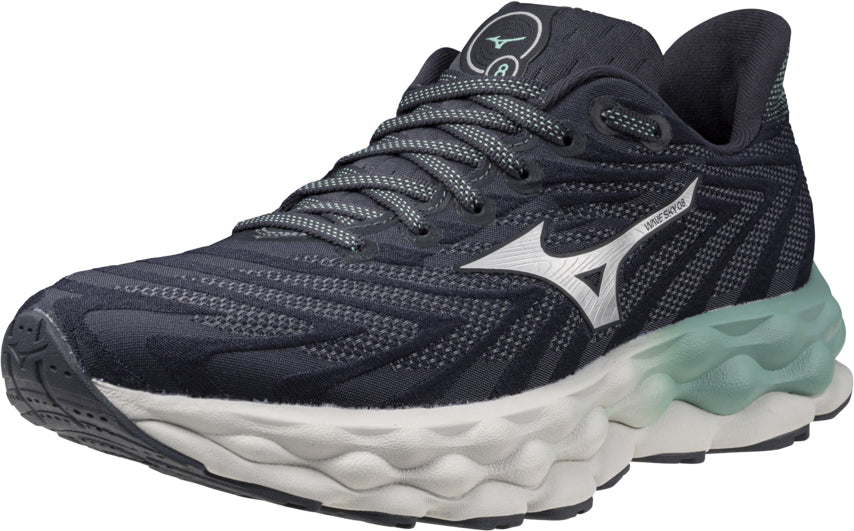 Mizuno Wave Sky 8 Women's Running Shoes - Grey - View 6