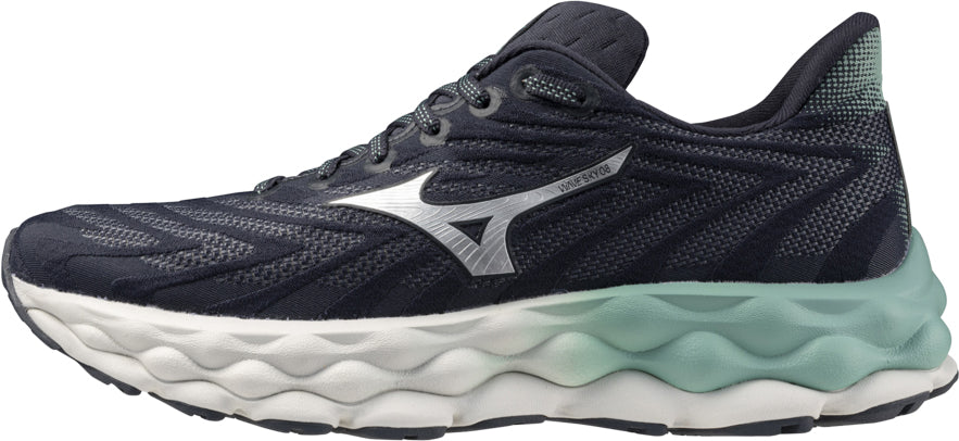 Mizuno Wave Sky 8 Women's Running Shoes - Grey - View 1