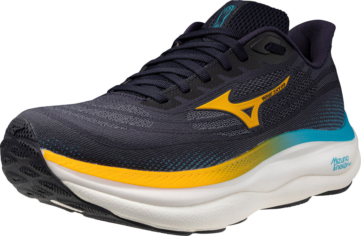 Mizuno Wave Sky 9 Men's Running Shoes - Blue - View 6