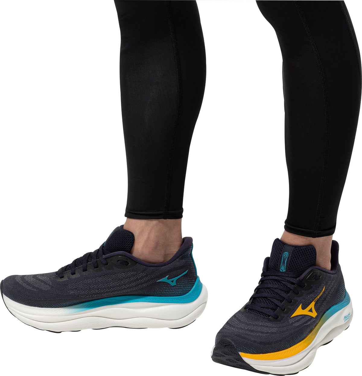 Mizuno Wave Sky 9 Men's Running Shoes - Blue - View 7