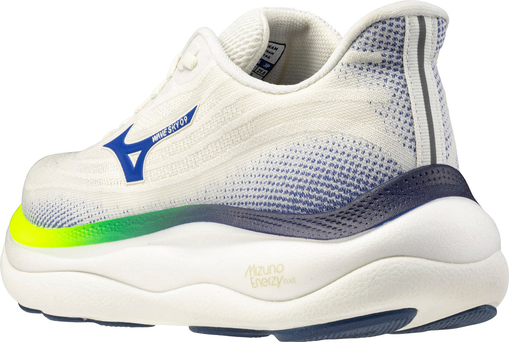 Mizuno Wave Sky 9 Men's Running Shoes - White - View 5