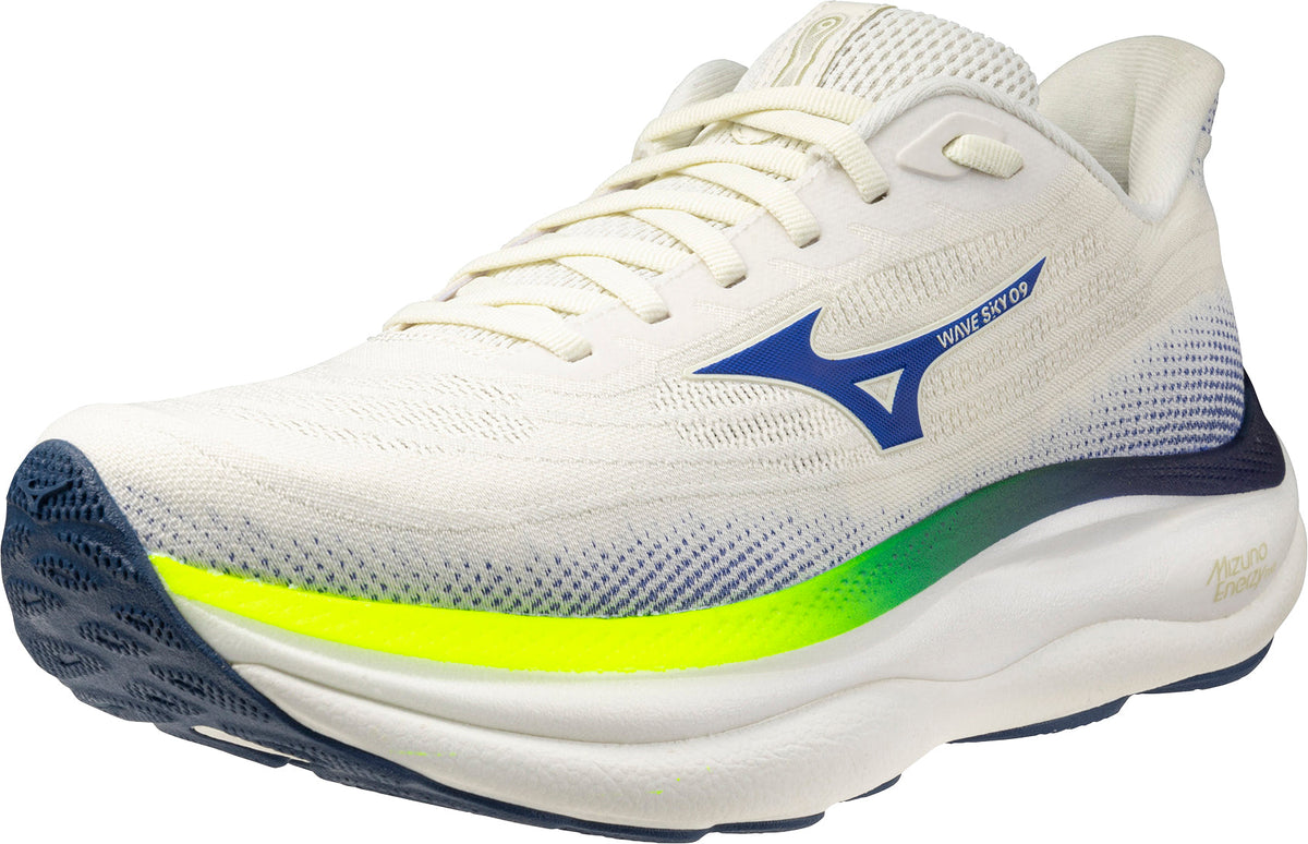 Mizuno Wave Sky 9 Men's Running Shoes - White - View 6