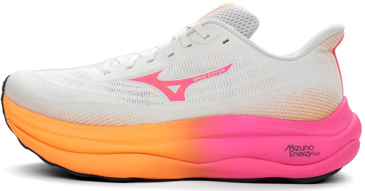 Mizuno Wave Sky 9 Running Shoes - White - View 1