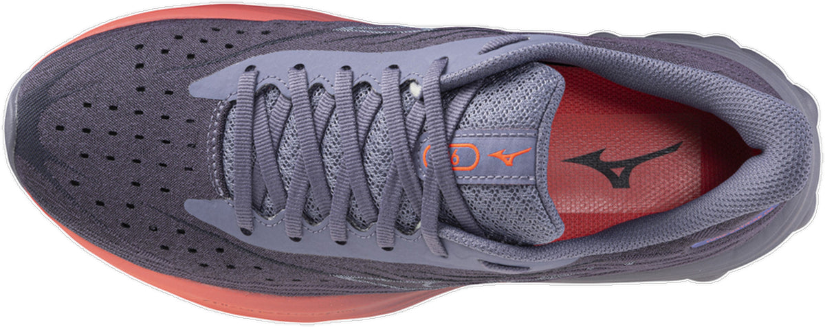 Mizuno Wave Skyrise 6 Women's Running Shoes - Blue - View 4