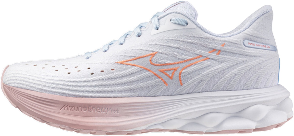 Mizuno Wave Skyrise 6 Women's Running Shoes - White - View 1