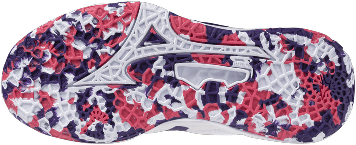 Mizuno Wave Stealth Neo 2 Women's Netball Shoes - White - View 2