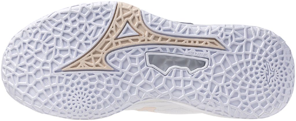 Mizuno Wave Stealth Neo 2 Women's Netball Shoes - White - View 2