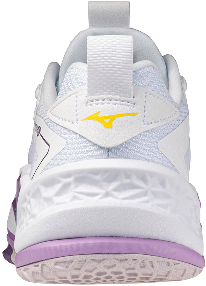 Mizuno Wave Stealth Neo 2 Women's Netball Shoes - White - View 5