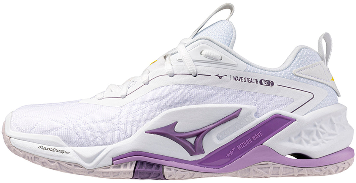 Mizuno Wave Stealth Neo 2 Women's Netball Shoes - White - View 1