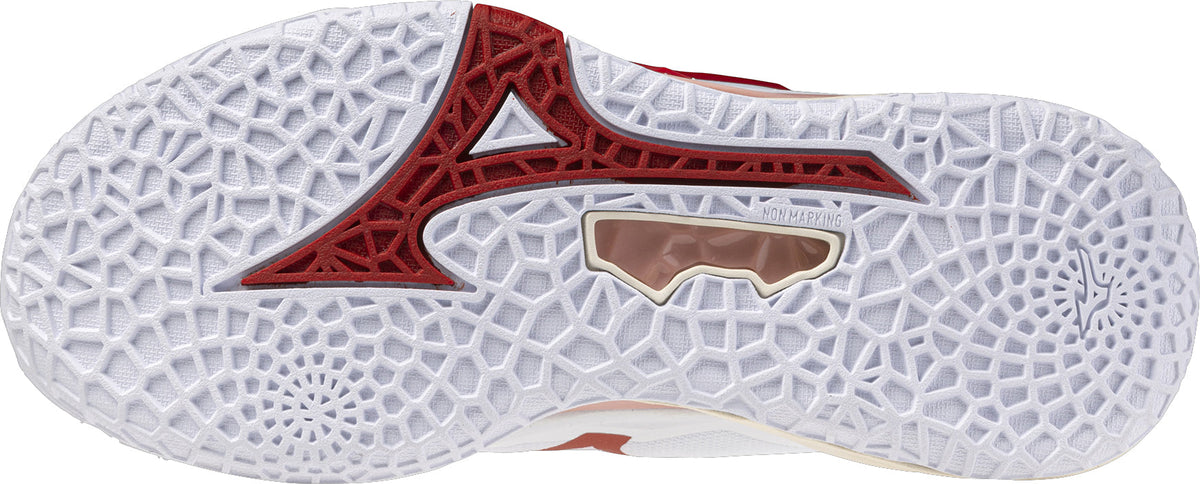 Mizuno Wave Stealth Neo 2 Women's Netball Shoes - White - View 2