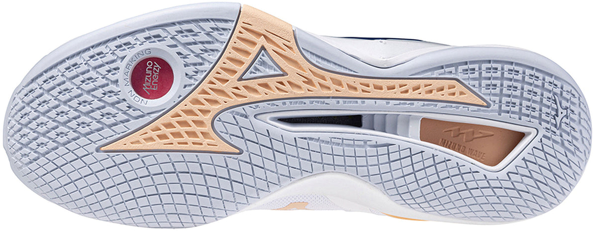Mizuno Wave Stealth Neo Women's Netball Shoes - White - View 2