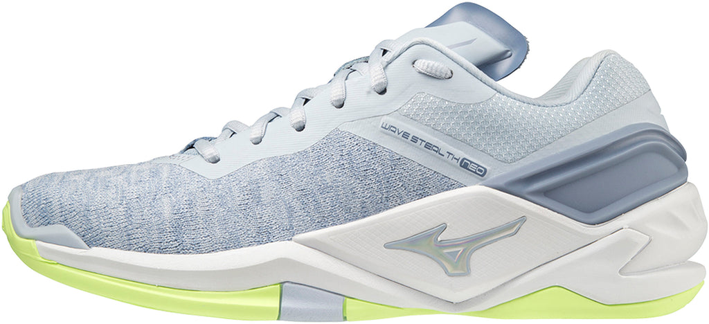 Mizuno Wave Stealth Neo Women's Netball Shoes - Blue - View 1