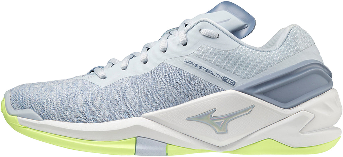 Mizuno Wave Stealth Neo Women's Netball Shoes - Blue - View 1