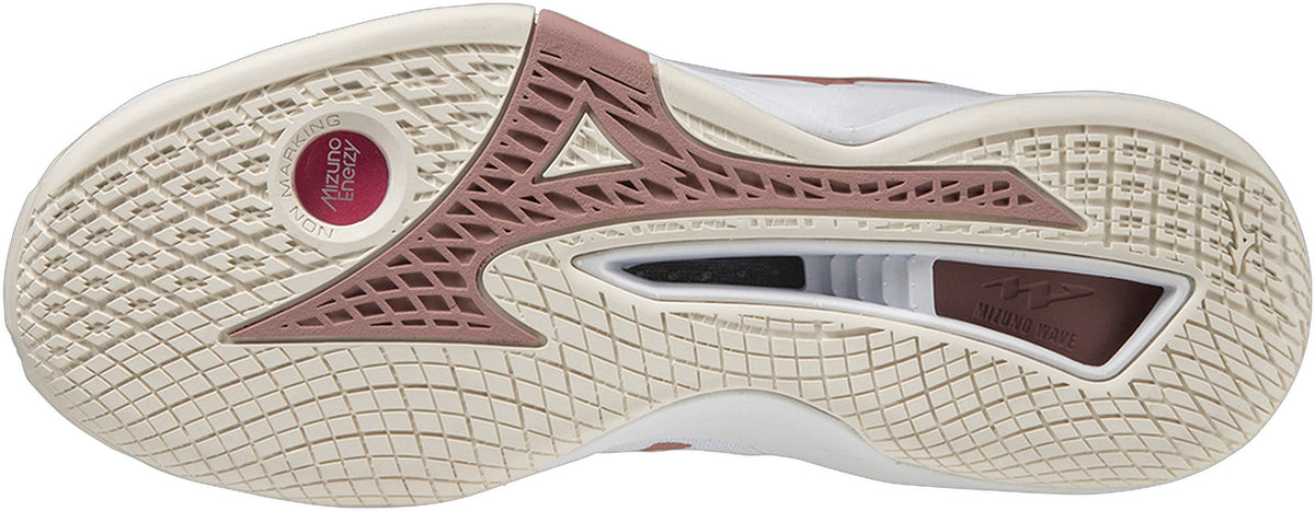 Mizuno Wave Stealth Neo Women's Netball Shoes - White - View 2