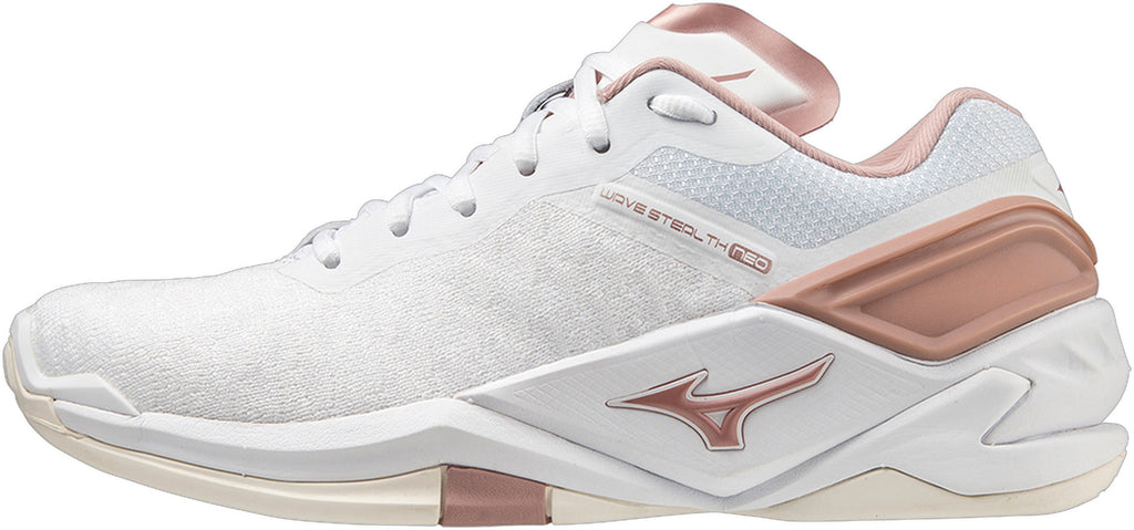 Mizuno Wave Stealth Neo Women's Netball Shoes - White - View 1