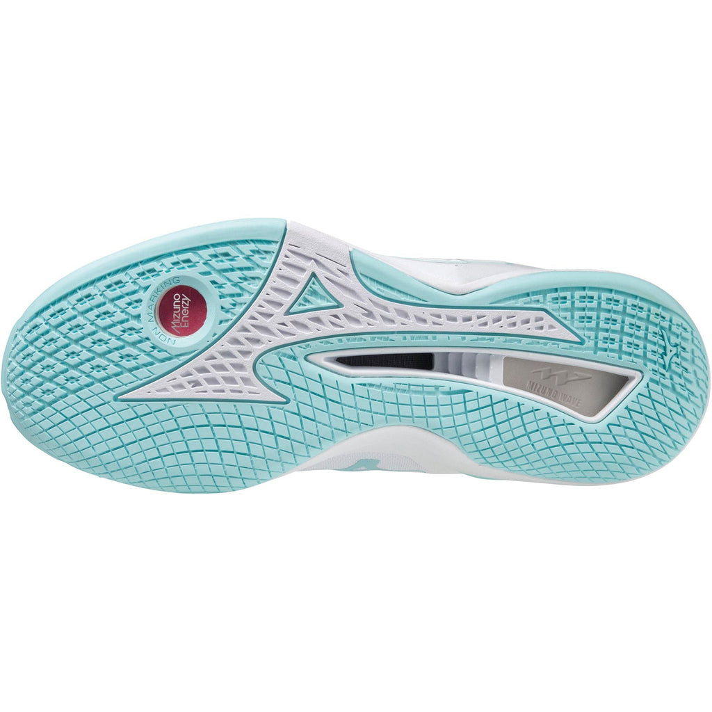Mizuno Wave Stealth Neo Women's Netball Shoes - White - View 2
