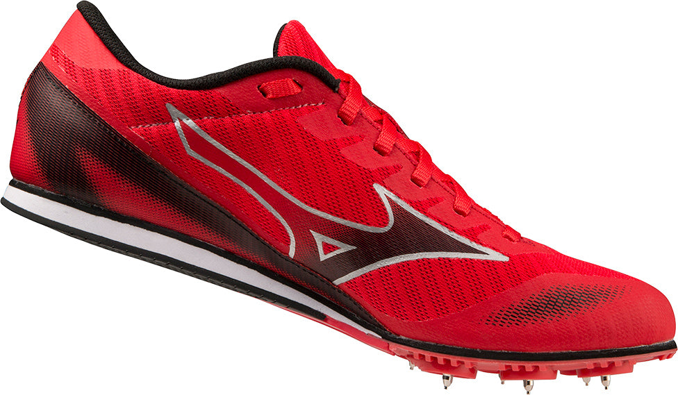 Mizuno X First 2 Running Spikes - Red - View 3