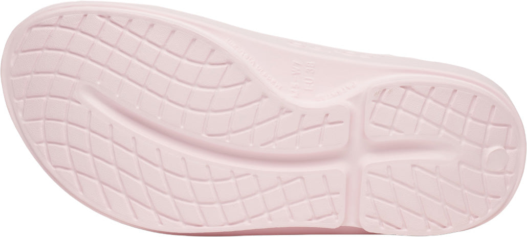 Oofos OOahh Recovery Sliders - Pink - View 2