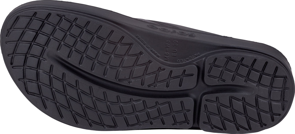 Oofos OOriginal Recovery Sandals - Black - View 2