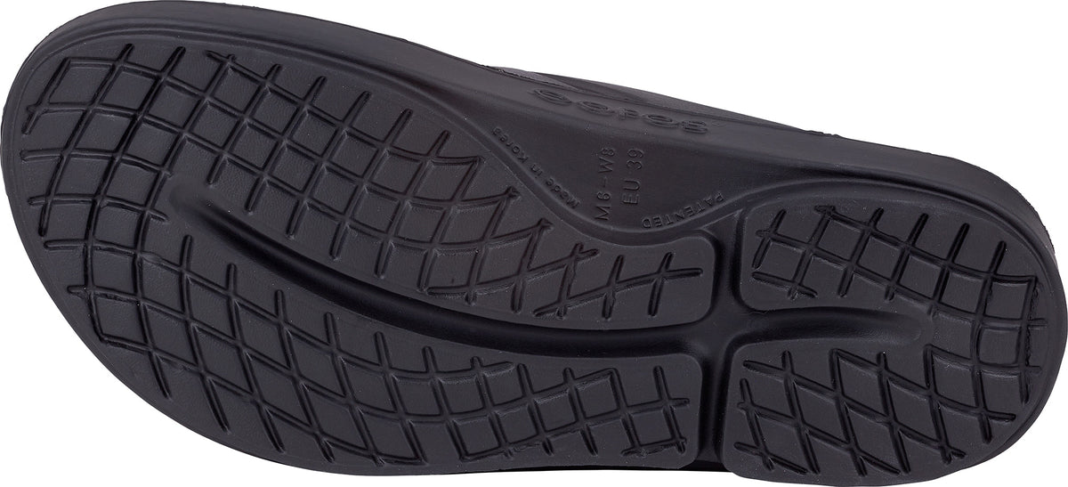 Oofos OOriginal Recovery Sandals - Black - View 2