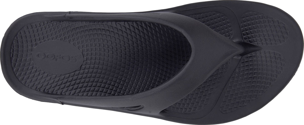 Oofos OOriginal Recovery Sandals - Black - View 4