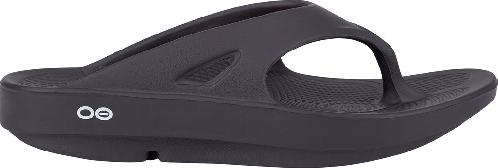 Oofos OOriginal Recovery Sandals - Black - View 1