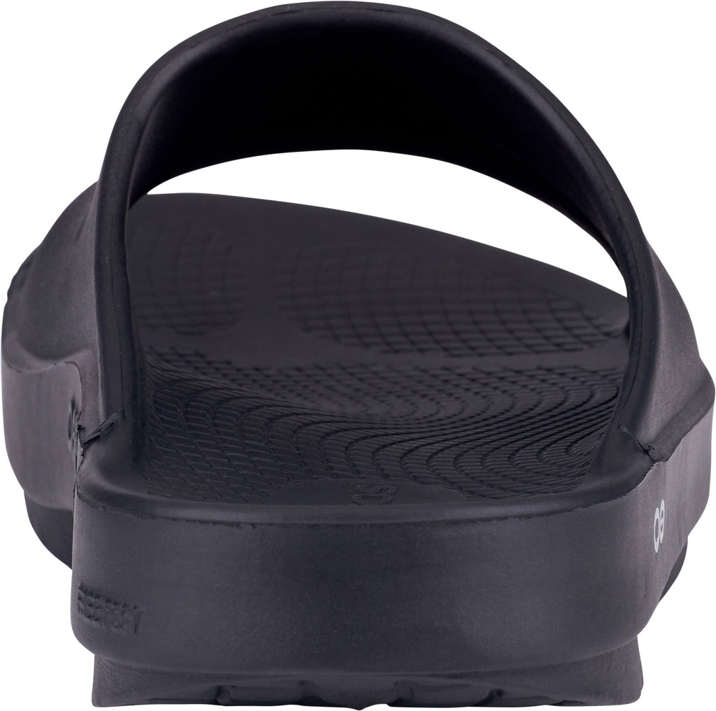 Oofos OOahh Recovery Sliders - Black - View 5
