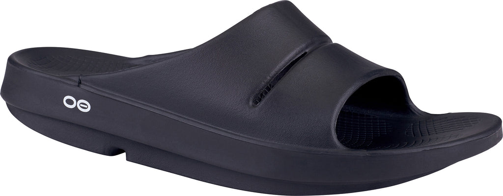 Oofos OOahh Recovery Sliders - Black - View 7