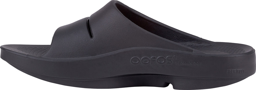 Oofos OOahh Recovery Sliders - Black - View 3