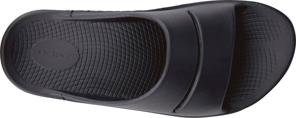 Oofos OOahh Recovery Sliders - Black - View 4
