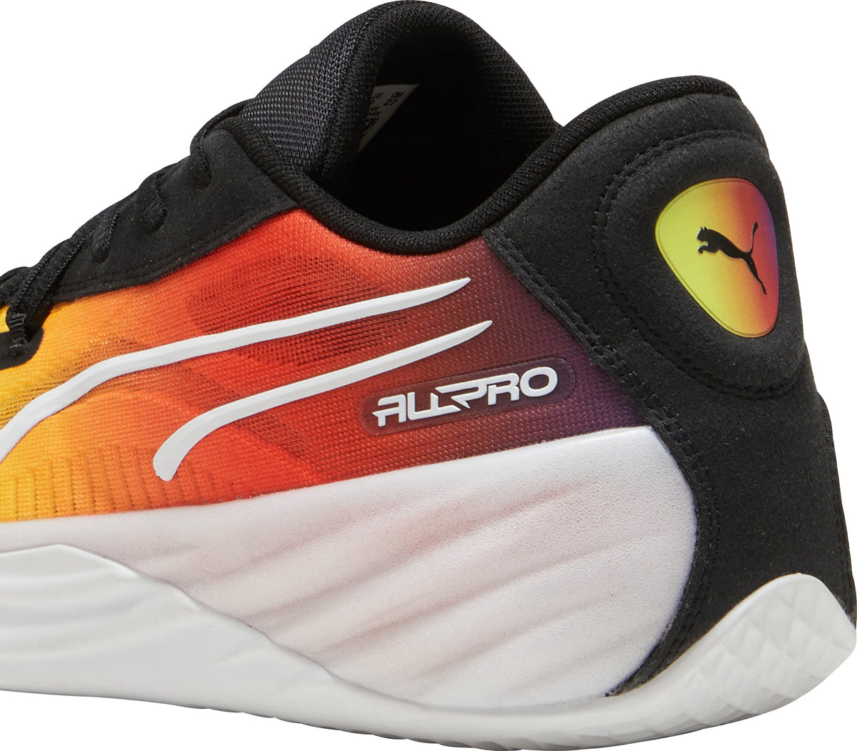 Puma All-Pro Nitro Showtime Basketball Shoes - Yellow - View 6