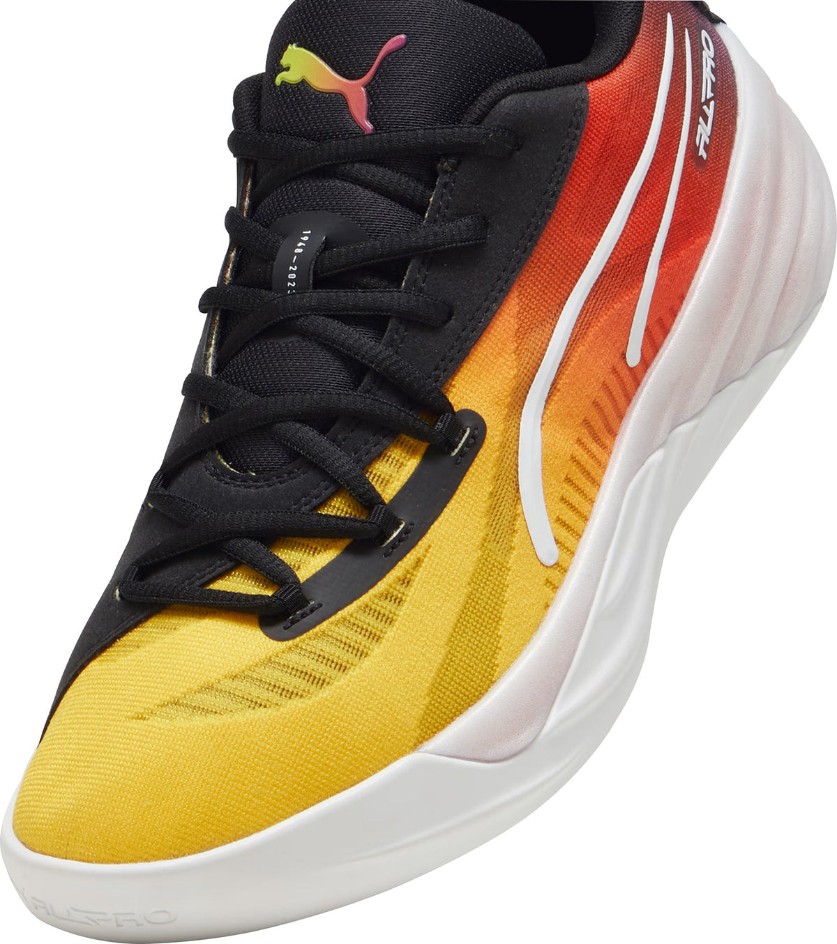 Puma All-Pro Nitro Showtime Basketball Shoes - Yellow - View 7
