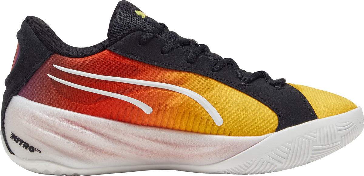 Puma All-Pro Nitro Showtime Basketball Shoes - Yellow - View 3