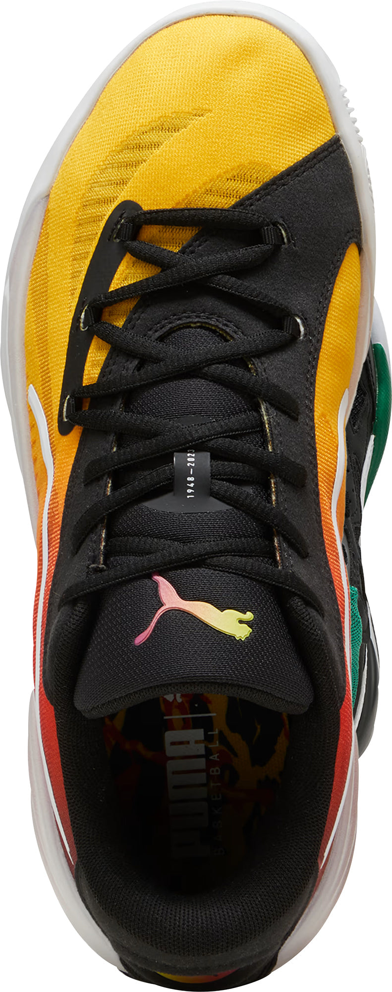 Puma All-Pro Nitro Showtime Basketball Shoes - Yellow - View 4