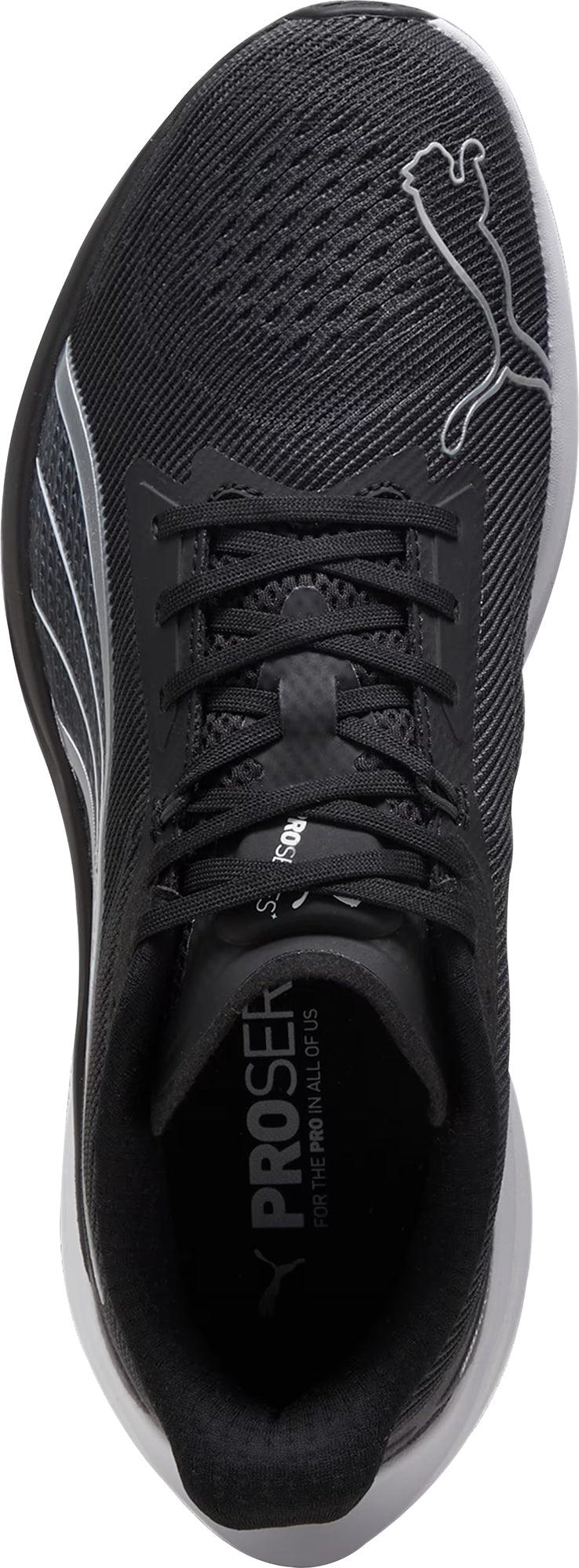 Puma Darter Pro Men's Running Shoes - Black - View 5