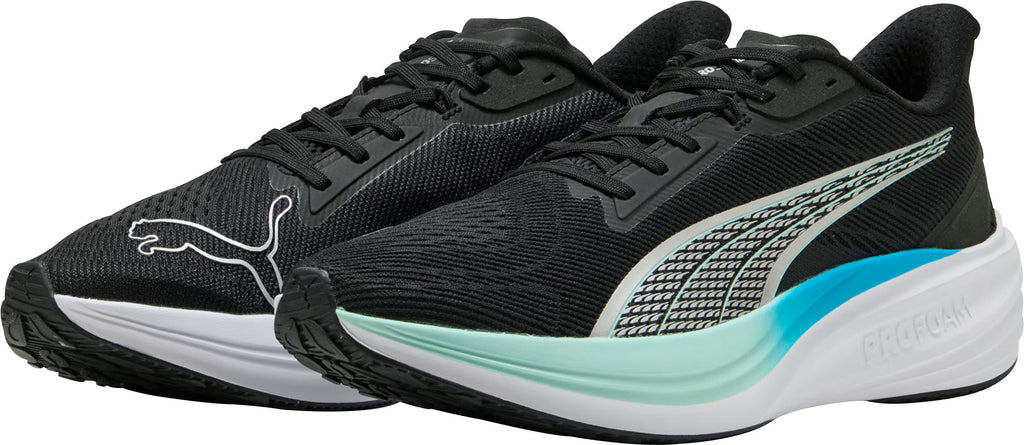 Puma Darter Pro Men's Running Shoes - Black - View 4