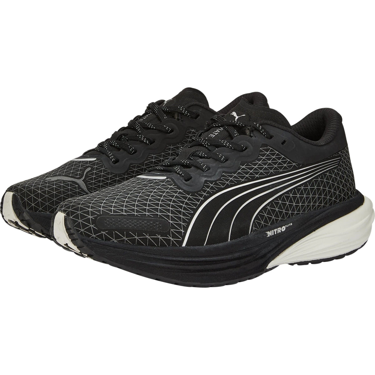 Puma Deviate Nitro 2 WTR Women's Running Shoes - Black - View 6