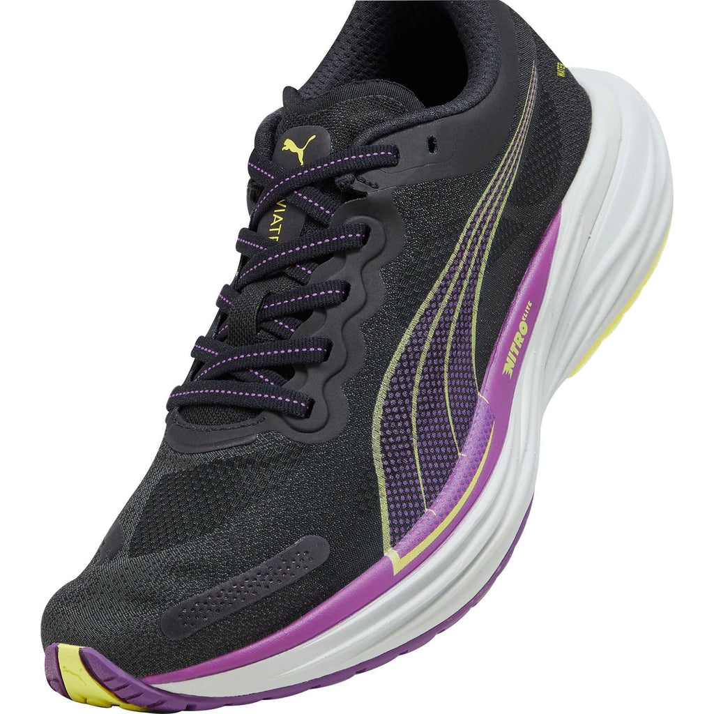 Puma Deviate Nitro 2 WTRepel Women's Running Shoes - Black - View 7