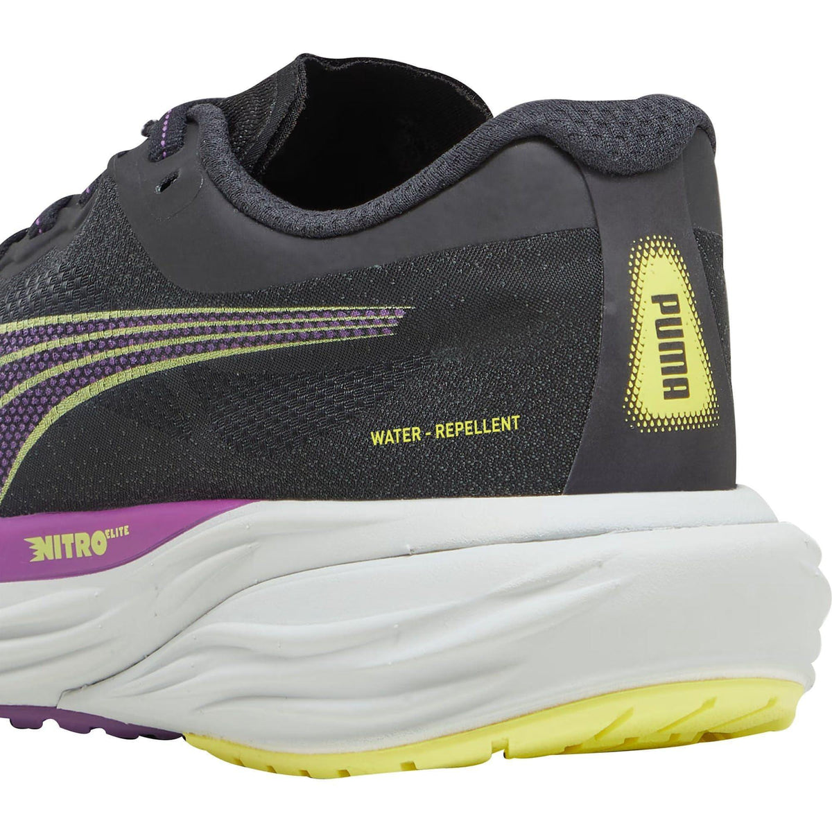 Puma Deviate Nitro 2 WTRepel Women's Running Shoes - Black - View 6