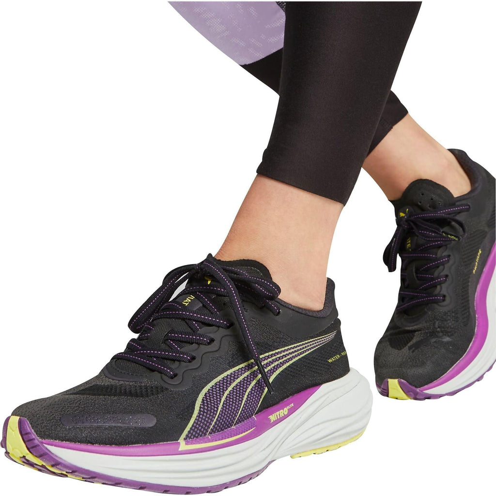 Puma Deviate Nitro 2 WTRepel Women's Running Shoes - Black - View 8