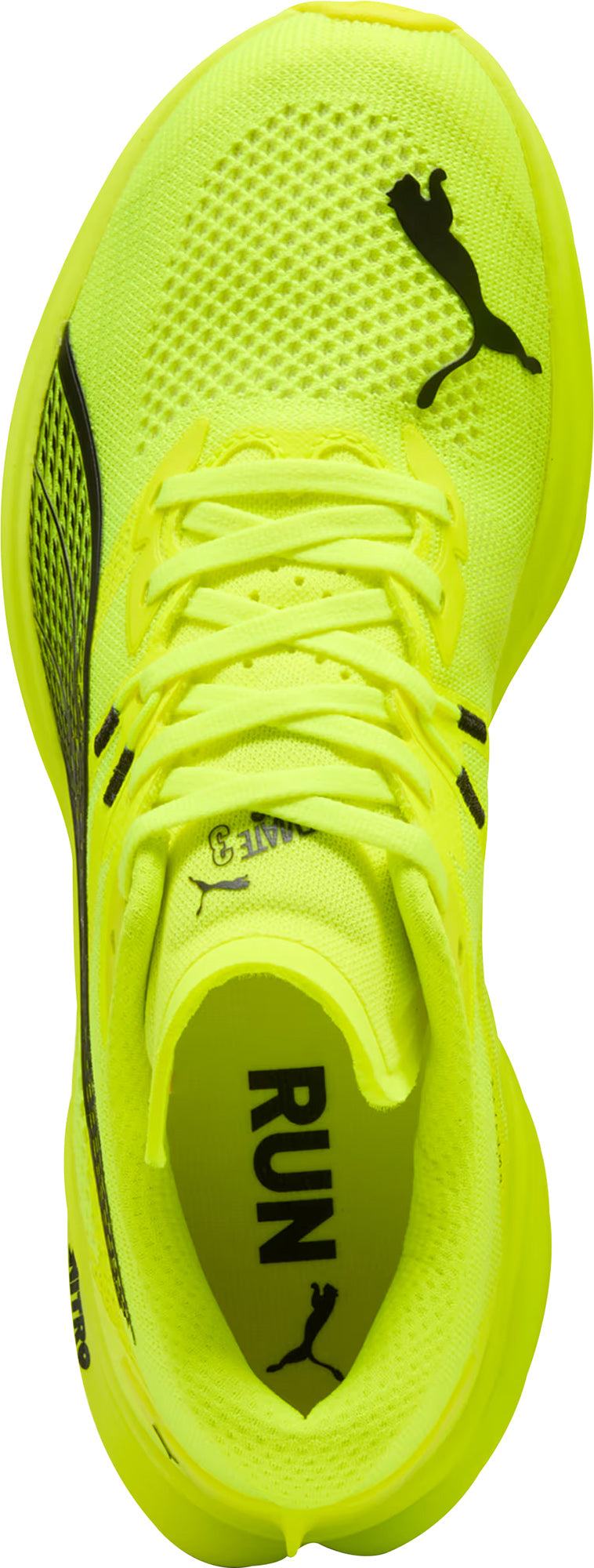 Puma Deviate Nitro 3 Men's Running Shoes - Yellow - View 4