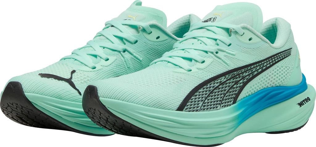 Puma Deviate Nitro 3 Men's Running Shoes - Green - View 5