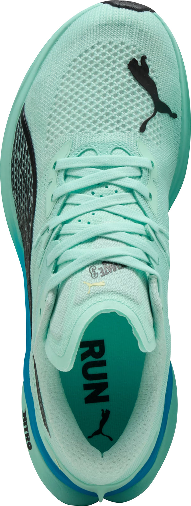 Puma Deviate Nitro 3 Men's Running Shoes - Green - View 4