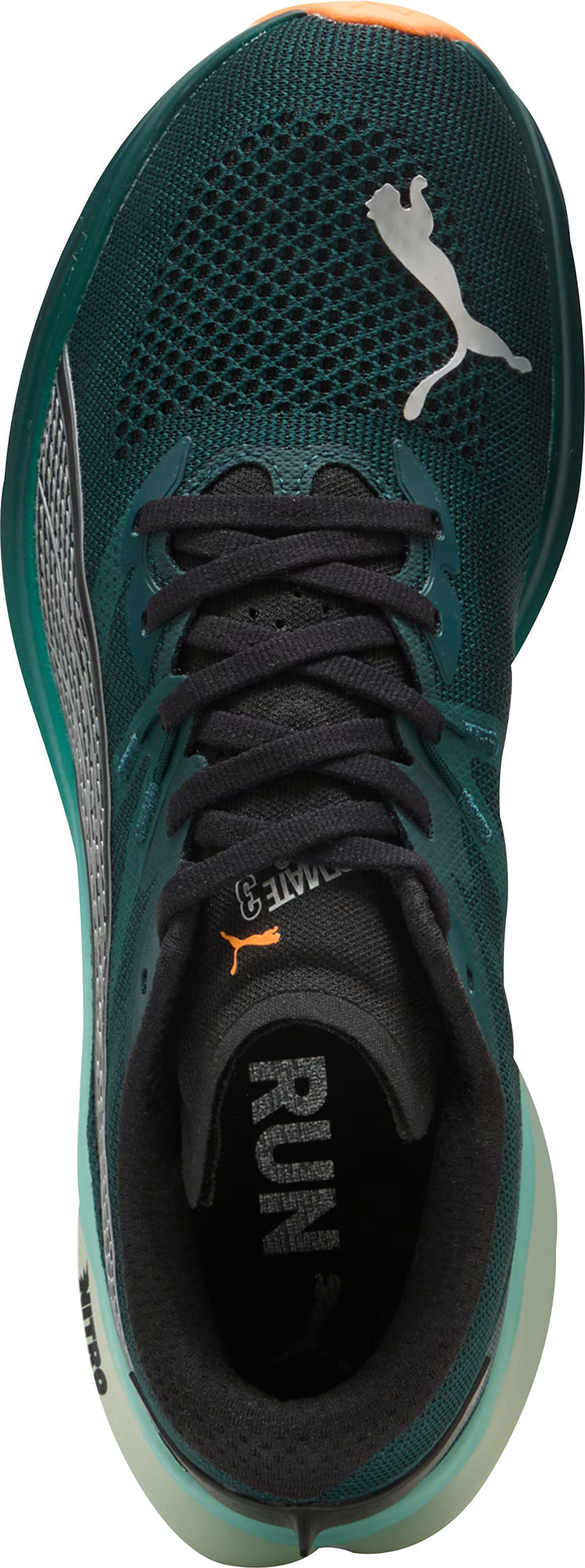 Puma Deviate Nitro 3 Men's Running Shoes - Green - View 4