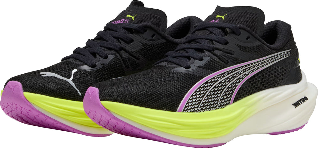 Puma Deviate Nitro 3 Women's Running Shoes - Black - View 5
